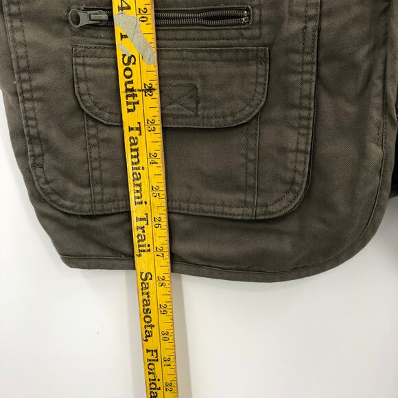 GUIDE GEAR Men's Full Zip Concealment, Photography, Shooting Vest Green Size L - Picture 10 of 11